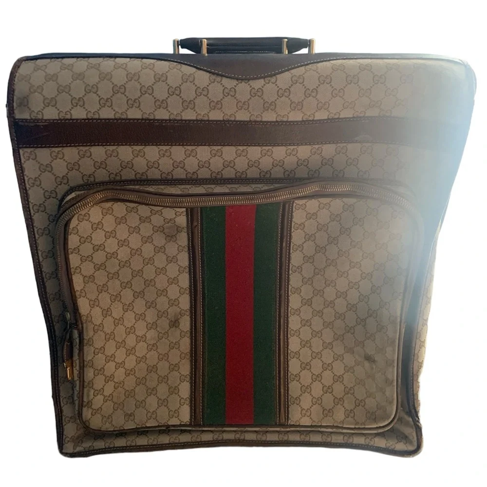 Vintage Gucci Wardrobe Garment Luggage Suitcase - Picture 2 of 15